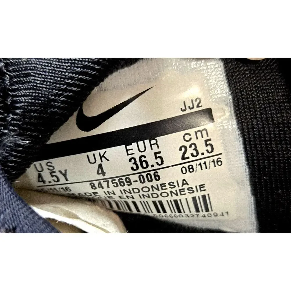 Nike Air Hurricane Run 4.5 Y Girl's Boy's Tennis Shoes Sneakers 4 1/2 Unisex